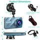 iMounTEK® 720p Dual Dash Cam product