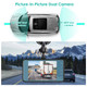 iMounTEK® 720p Dual Dash Cam product