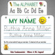 MY NAME Dry-Erase Personalized Page product