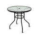 Round 32'' Tempered Glass Patio Table product