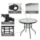 Round 32'' Tempered Glass Patio Table product