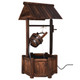 Rustic Wooden Wishing Well Fountain product