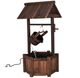 Rustic Wooden Wishing Well Fountain product