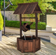 Rustic Wooden Wishing Well Fountain product