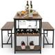 Dining Table Set with 2 Benches product