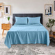 Brushed Microfiber Striped Bed Sheet Set product