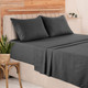 Brushed Microfiber Striped Bed Sheet Set product