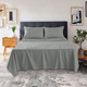 Brushed Microfiber Striped Bed Sheet Set product
