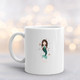 Personalized Kids' 11- or 15-Ounce Mermaid Mug product