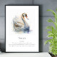Monthly Birds Wall Art Prints product