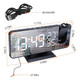 iMounTEK® Mirror LED Projection Alarm Clock product