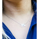 Stamped 'Mama Bear' Matte Necklace product