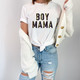 'Boy Mama' Camo Lettering Short-Sleeve T-Shirt product