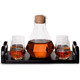 Italian Crafted Glass Decanter & Whisky Glasses Set product