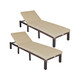 Rattan Outdoor Adjustable Lounge Chairs (Set of 2) product