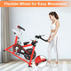 Indoor Stationary Fitness Cycling Bike with Electronic Display product