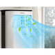 9,000BTU 3-in-1 Portable Air Conditioner with Fan and Dehumidifier product