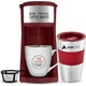 AdirChef Mini Single Serve Coffee Maker & 15 oz. Travel Mug & Reusable Filter product