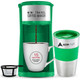 AdirChef Mini Single Serve Coffee Maker & 15 oz. Travel Mug & Reusable Filter product