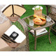 3-Piece Patio Wicker Swivel Rocker Set product