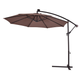 10-Foot Hanging Solar LED Patio Umbrella product