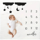 Baby Milestone Photography Background Blanket product