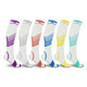V-Striped Knee-High Compression Socks by Extreme Fit™ (6-Pair) product