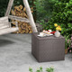 72-Gallon Rattan Outdoor Storage Box with Liner product