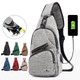 Lior™ Shoulder Crossbody Backpack with USB Cable product