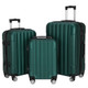 3-Piece Travel Luggage Suitcase Set with Metal Frame & TSA Lock product
