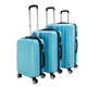 3-Piece Travel Luggage Suitcase Set with Metal Frame & TSA Lock product