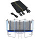 15-Foot Trampoline Replacement Safety Enclosure Net product