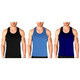 Men's Slim Fitting Cotton Ribbed Tank Tops (12-Pack) product