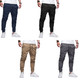 Men's 100% Cotton Solid Twill Chino Joggers product