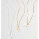 18K Gold-Plated Tiny Cross Necklace product