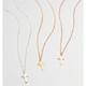 18K Gold-Plated Tiny Cross Necklace product