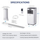 10,000 BTU 3-in-1 Portable Air Conditioner with Remote Control product
