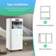 10,000 BTU 3-in-1 Portable Air Conditioner with Remote Control product