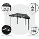 Aluminum Outdoor Collapsible Table with Hook Stand & Carrying Bag product