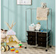 6-Drawer Rolling Storage Cart with Hanging Bar product