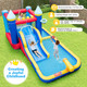 6-in-1 Inflatable Bounce House Castle Splash Pool with Blower product