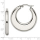 Stainless Steel Hollow Hoop Earrings product