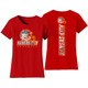 Women's Army Camo Football Crewneck T-Shirt product