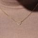  Dainty Diamond Heart Necklace  product