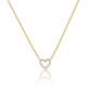  Dainty Diamond Heart Necklace  product