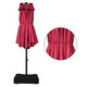 15-Foot Solar LED Double Patio Umbrella with Crank product