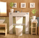 Wooden Over-the-Toilet Storage Cabinet product