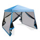 10 x 10-Foot Pop-up Canopy with Mesh Sidewalls & Roller Bag product