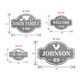 Personalized Family Name & House Number Sign product