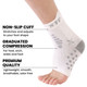 Plantar Fasciitis Foot & Arch Compressive Support (3-Pair) product